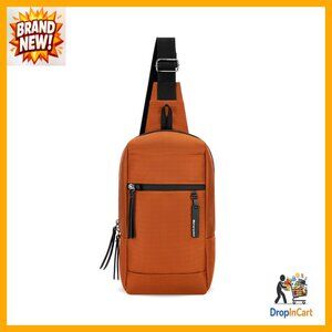 Anti-Theft Sling Backpack Travel Bag Crossbody Shoulder Purse Chic Minimal